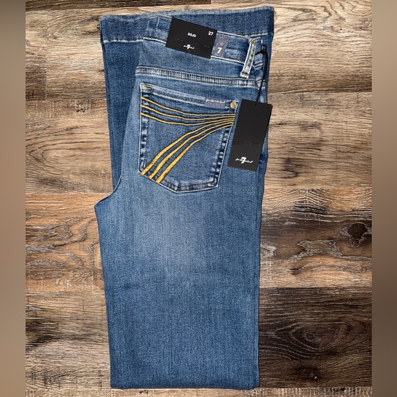 NWT 7 For All Mankind Dojo Jeans 7FAMK - Picture 2 of 4